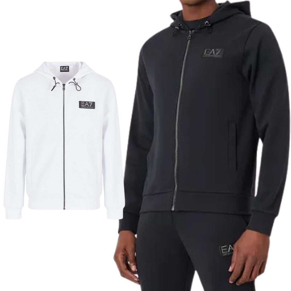 FELPA ARMANI EA7 3RPM82 PJRZ COTONE GARZATO