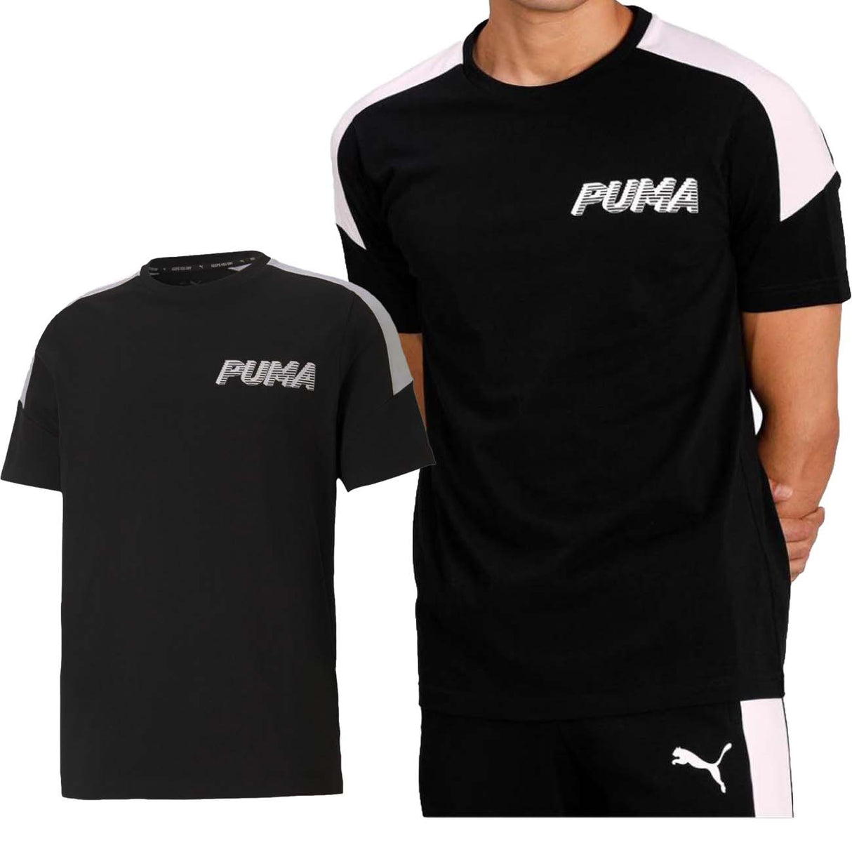 T-SHIRT PUMA 585819 01 MODERN SPORTS ADVANCED NERO