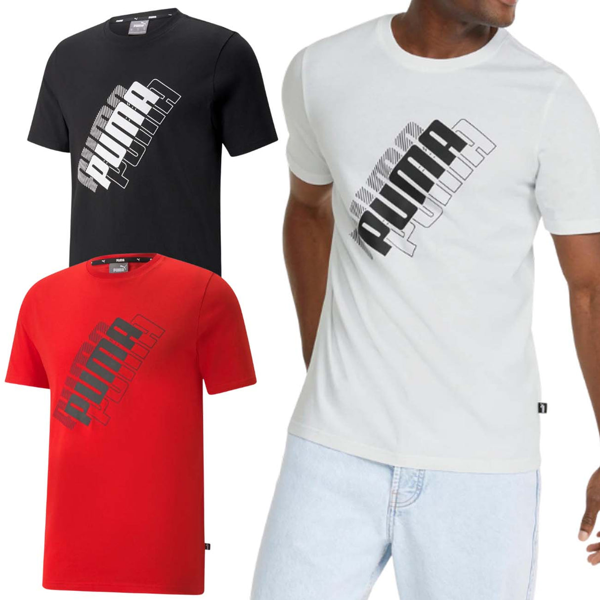 T-SHIRT EN COTON PUMA 847376 POWER LOGO