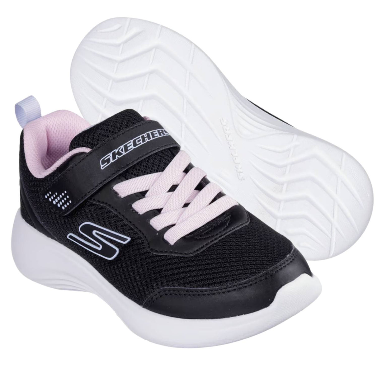 SCARPA BAMBINE SKECHERS 303573L BLK SELECTORS RESET ACHIEVED