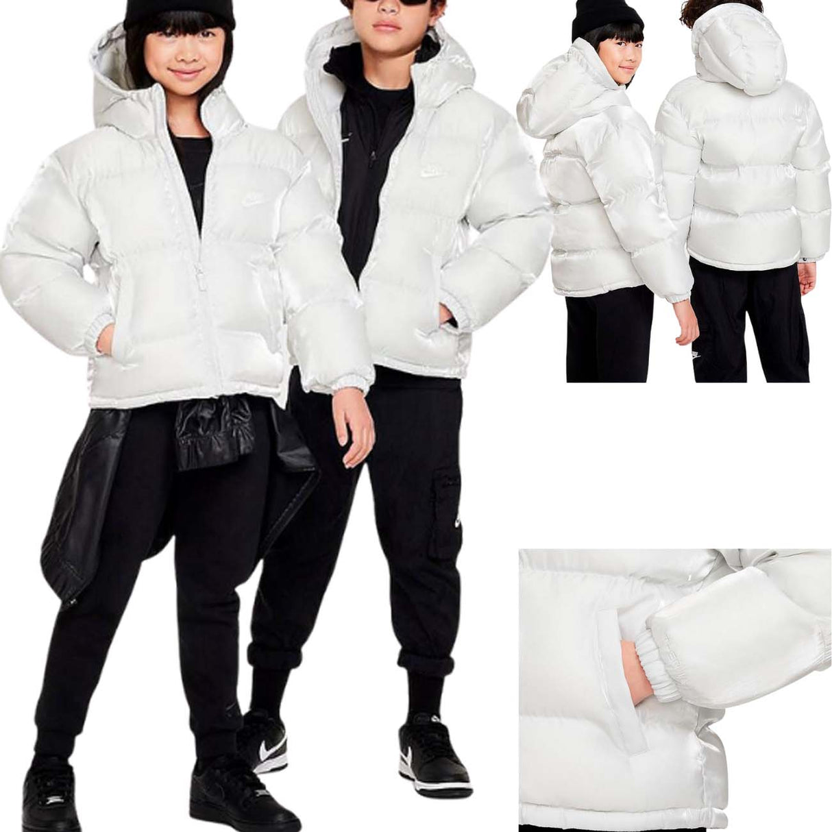 GIUBBOTTO RAGAZZI NIKE FD2843 025 THERMA FIT UNISEX