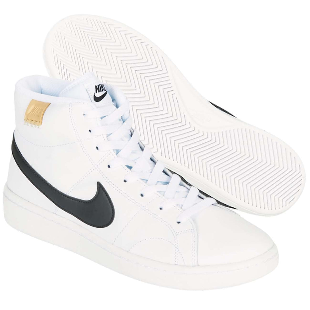 NIKE CQ9179-100 COURT ROYALE 2 MID WHITE SHOE