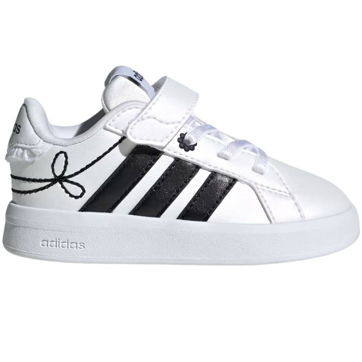 SCARPA BAMBINE ADIDAS KH9781 GRAND COURT 3.0 STRAPPO