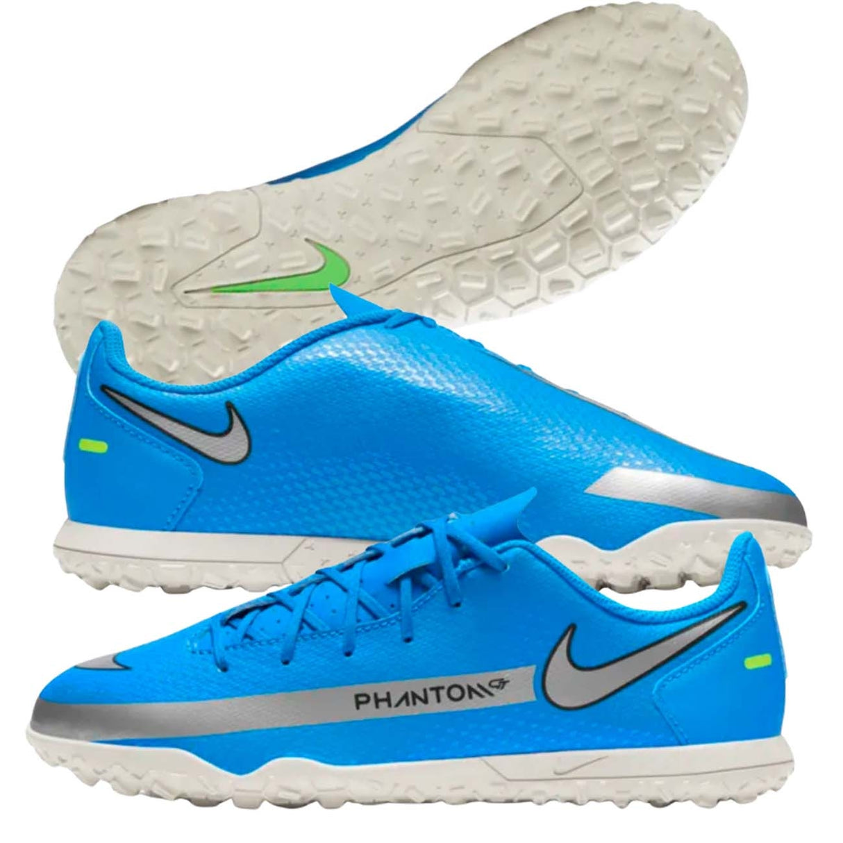SCARPA BAMBINI NIKE CALCETTO CK8483 400 PHANTON GT CLUB TF