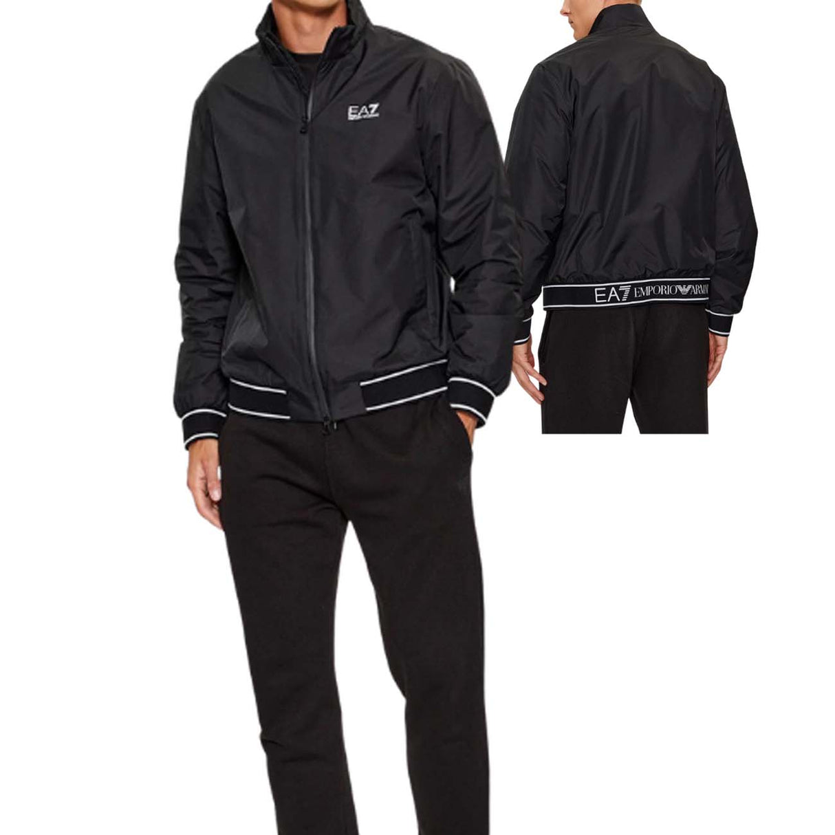 ARMANI EA7 I23 6RPB07 PN27Z 1200 BLACK JACKET