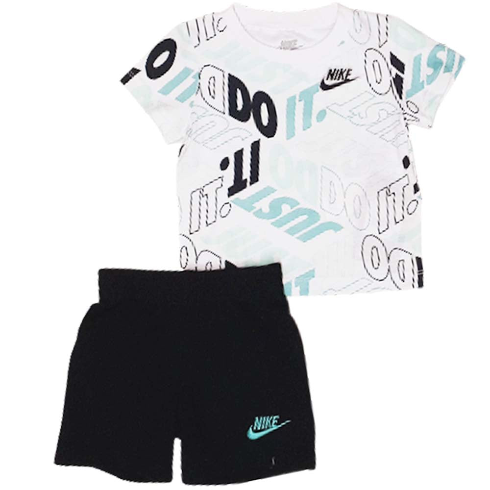 COMPLETO BAMBINO NIKE 66J129 T-SHIRT+PANTALONCINO COTONE