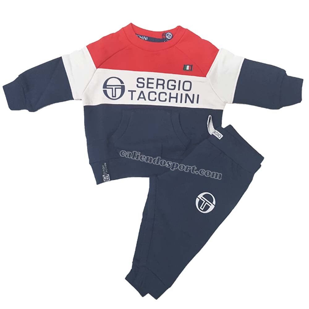 TUTA SERGIO TACCHINI 3031T0025 BAMBINI BLU FELPATA