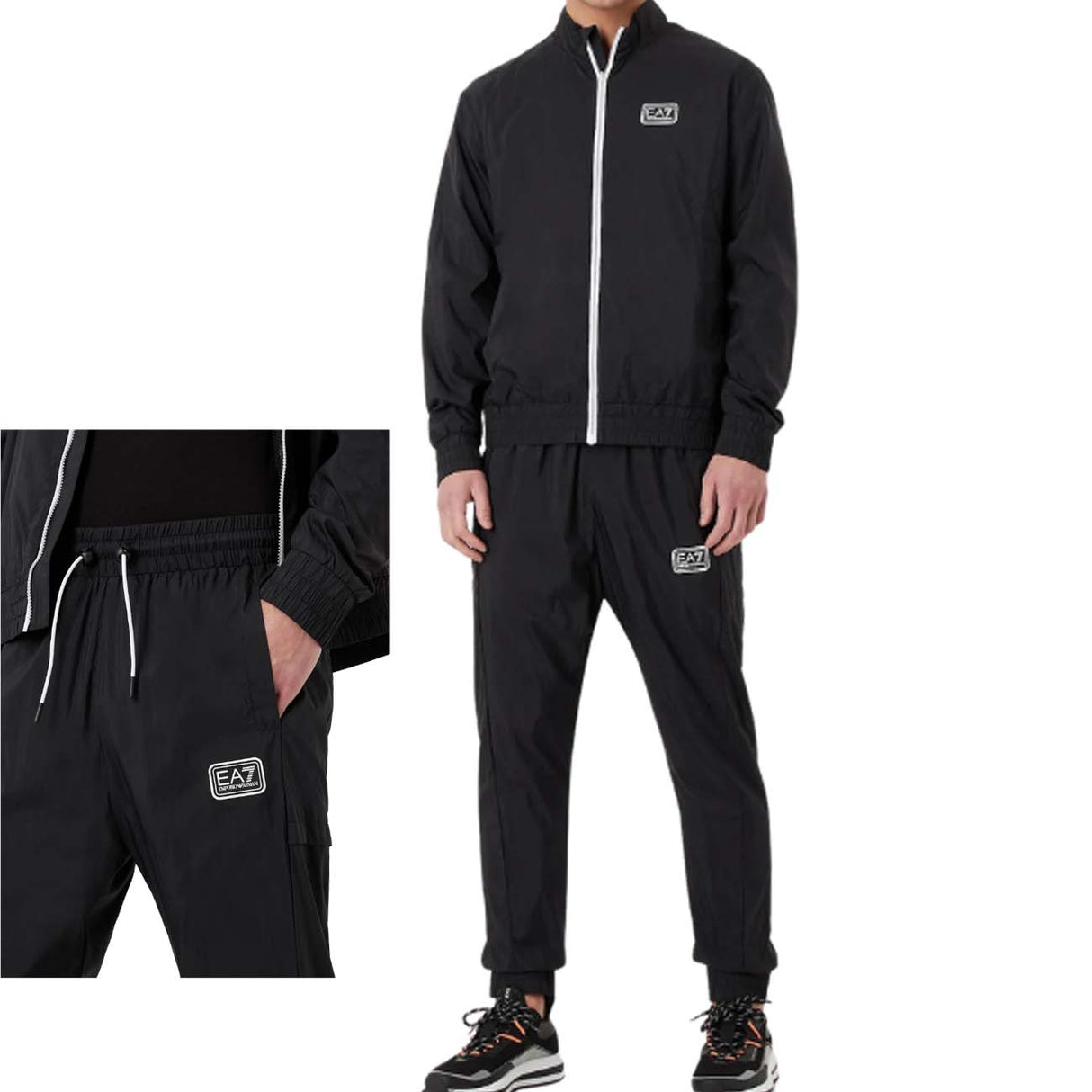 SURVÊTEMENT EN MICROFIBRE ARMANI EA7 3RPV54 PN84Z SUMMER MIX