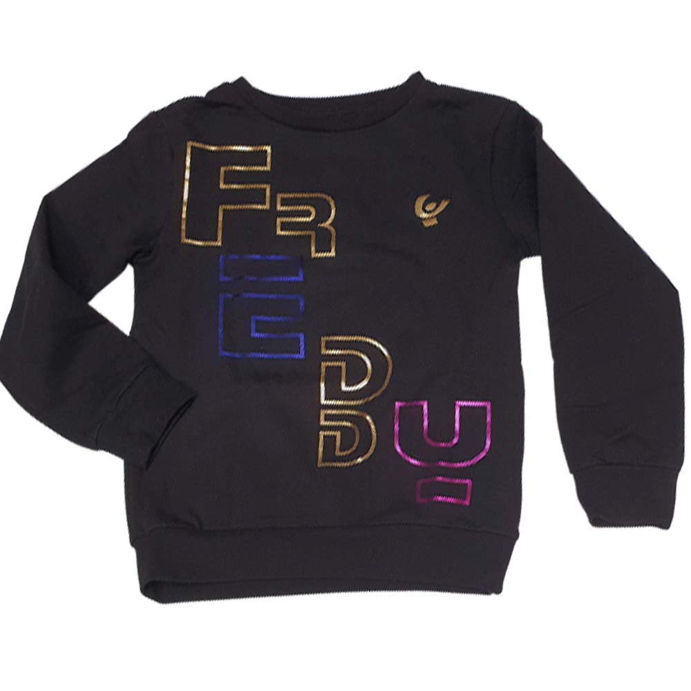 FELPA RAGAZZE FREDDY FR0823 COTONE FELPATO