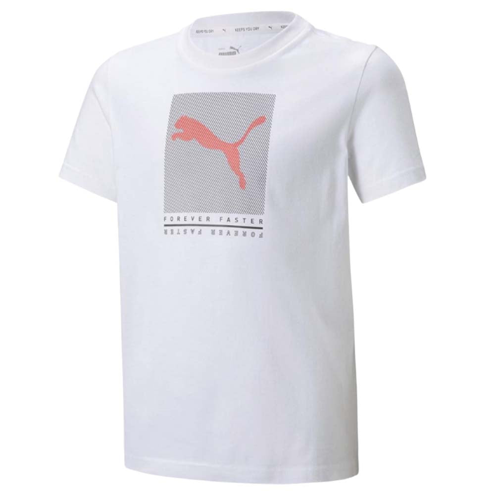 PUMA BOYS T-SHIRT 846993 ESSENTIAL COTTON