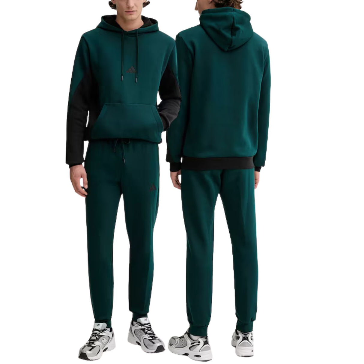 TUTA ADIDAS KB5266 ESSENTIALS VERDE FELPATA