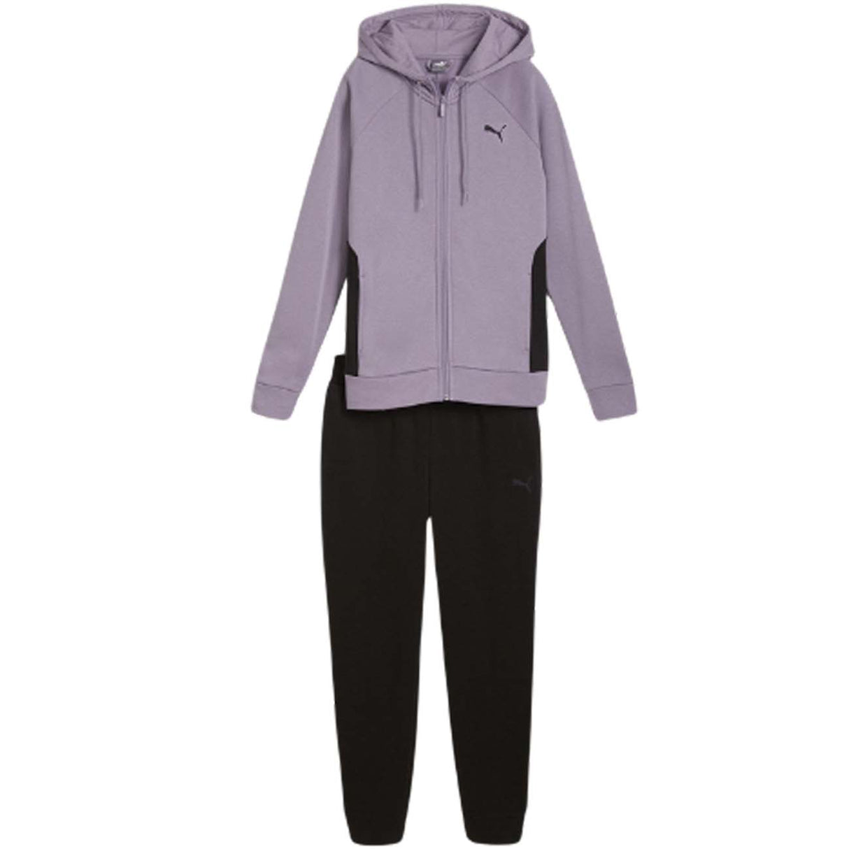 TUTA DONNA PUMA 683035 30 HOODED TRACK COTONE FELPATO