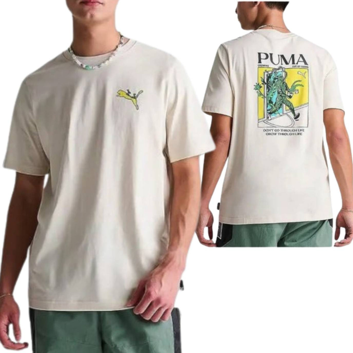 T-SHIRT PUMA 625423 87 GRAFHICS COTONE