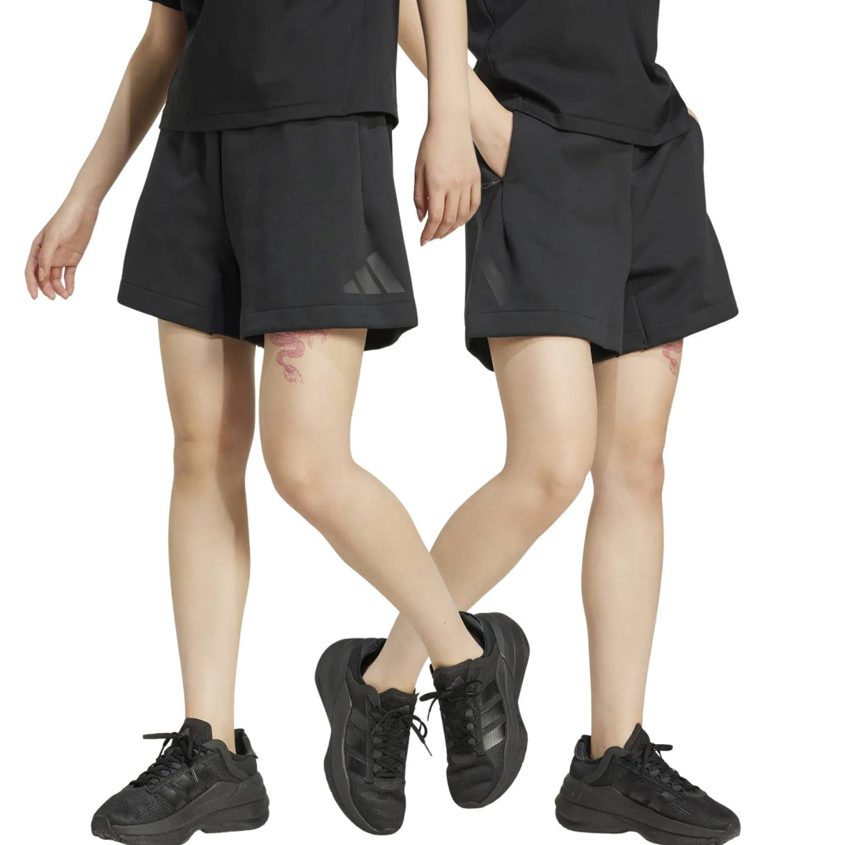 PANTALONCINO DONNA ADIDAS JE7845 Z.N.E NERO