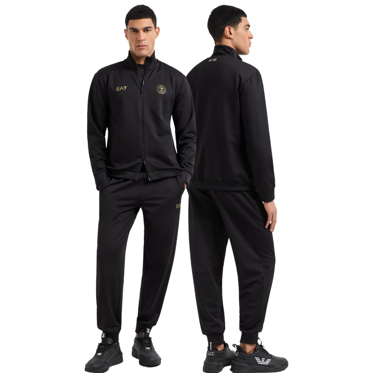 TUTA ARMANI EA7 E25 7M000554 UC001 NERO SOCCER