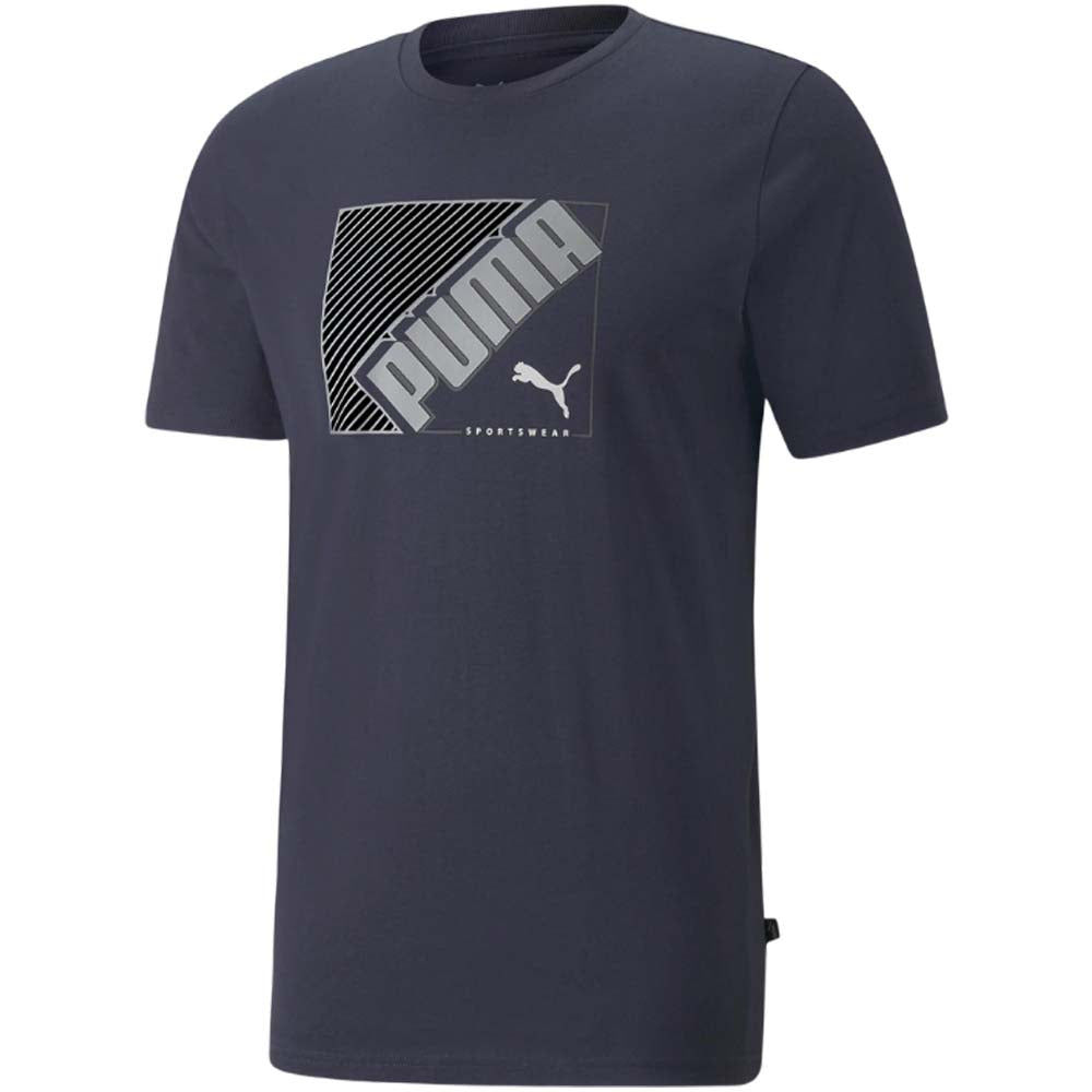 T-SHIRT EN COTON FLOQUÉ PUMA 849084