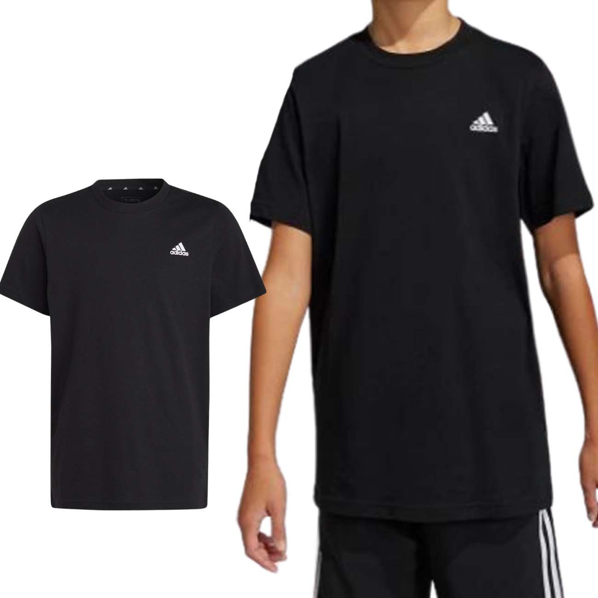 T-SHIRT RAGAZZI ADIDAS HR6397 ESSENTIALS LOGO UNISEX