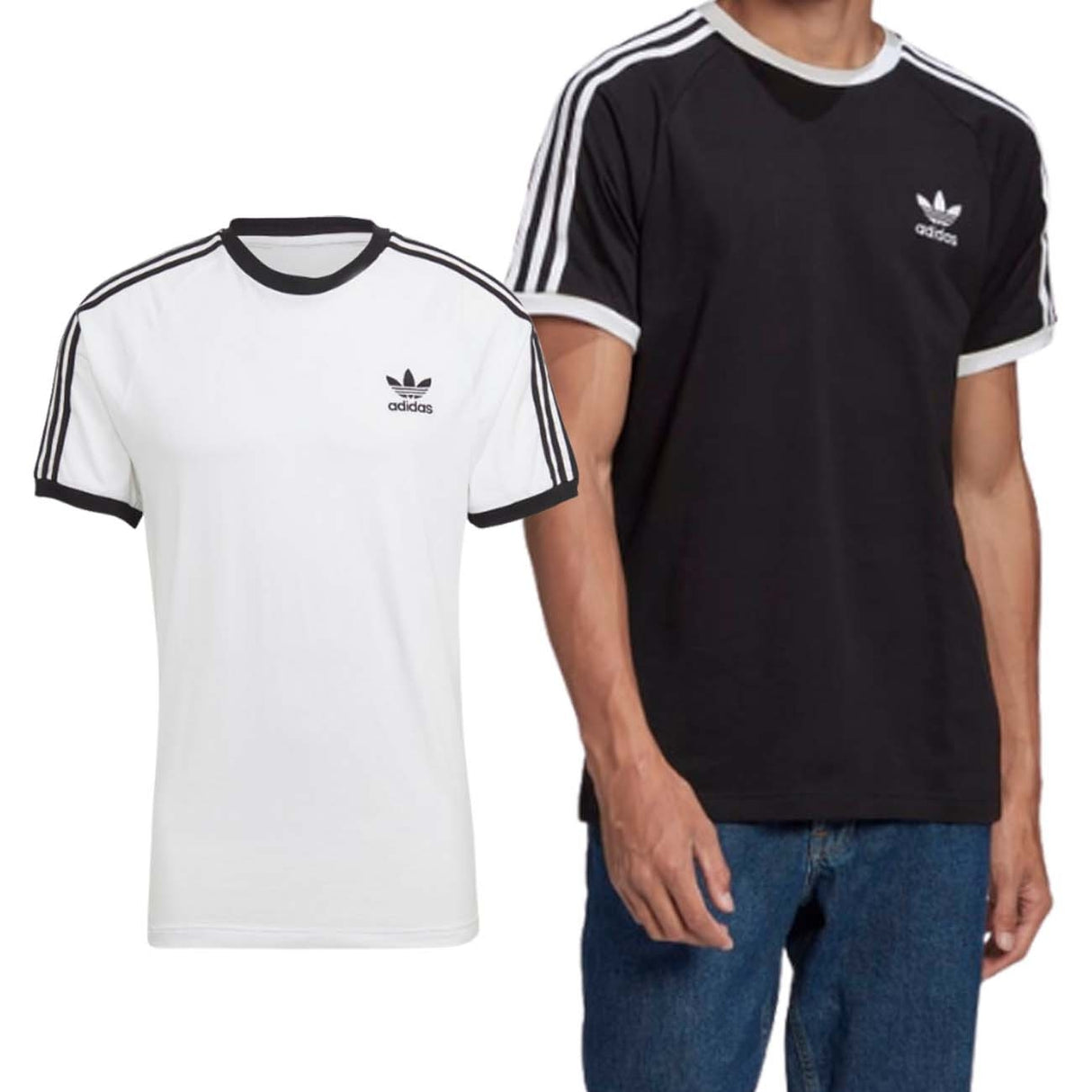 T-SHIRT ADIDAS GN3494 GN3495 ADICOLOR CLASSICS À 3 BANDES