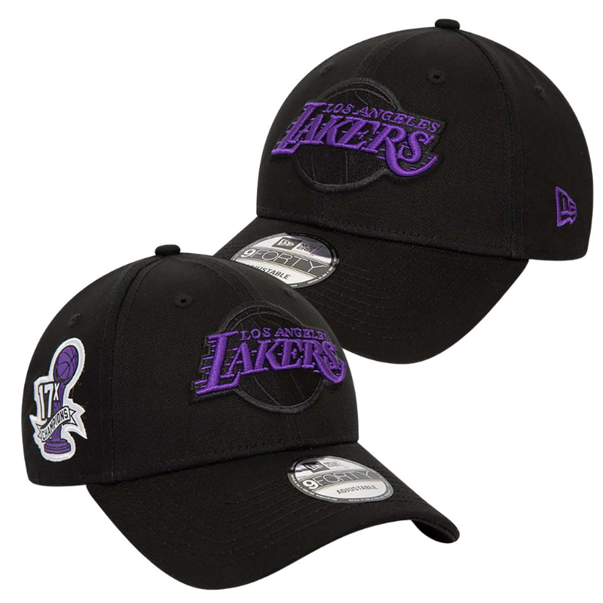 CAPPELLO LEKERS NBA 60435127 SIDE PATCH NERO UNISEX