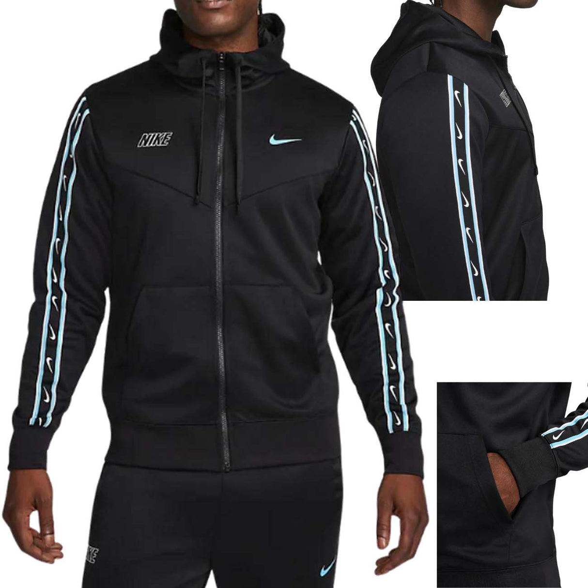 SWEAT-SHIRT NIKE DX2025 011 SPORTWAER REPEA NOIR