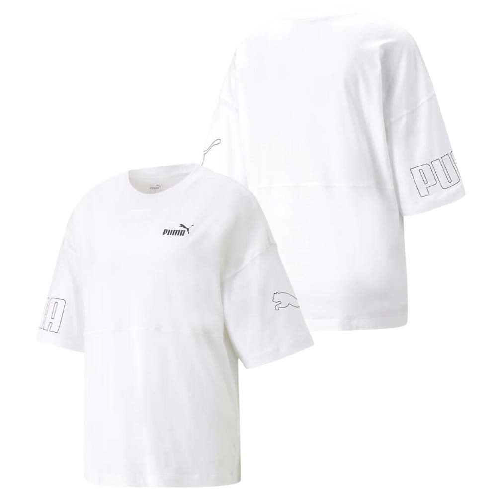 T-SHIRT DONNA PUMA 673636 POWER COLOURBLOCK