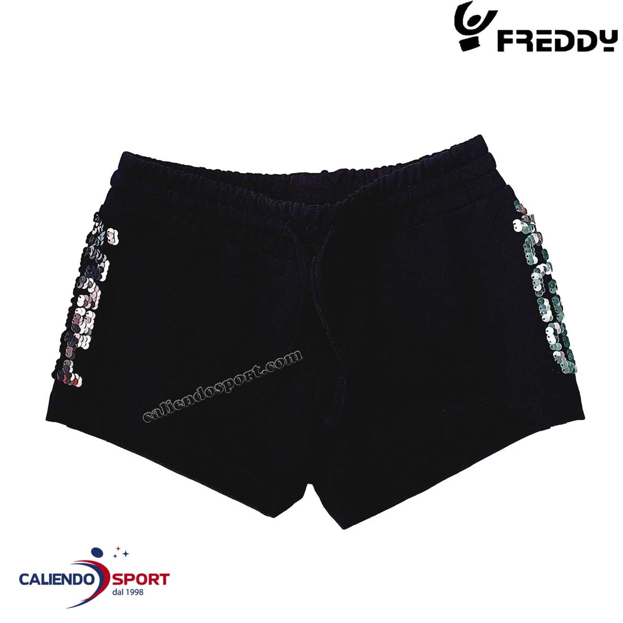 PANTALONCINO BAMBINA FREDDY FR0018 COTONE NERO