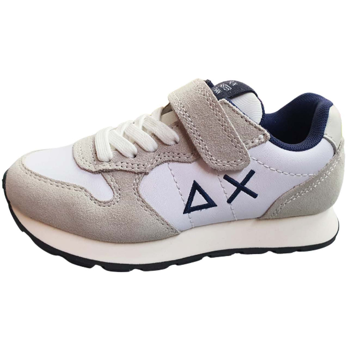 SCARPA RAGAZZI SUN 68 Z44304K 01 BIANCO STRAPPO