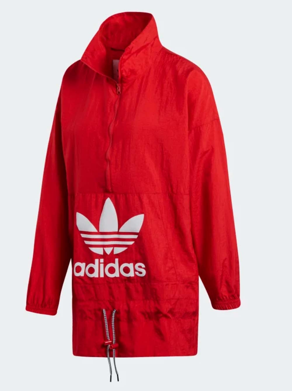 ADIDAS ED759 ORIGINALS WIND JACKET BLACK GREEN RED
