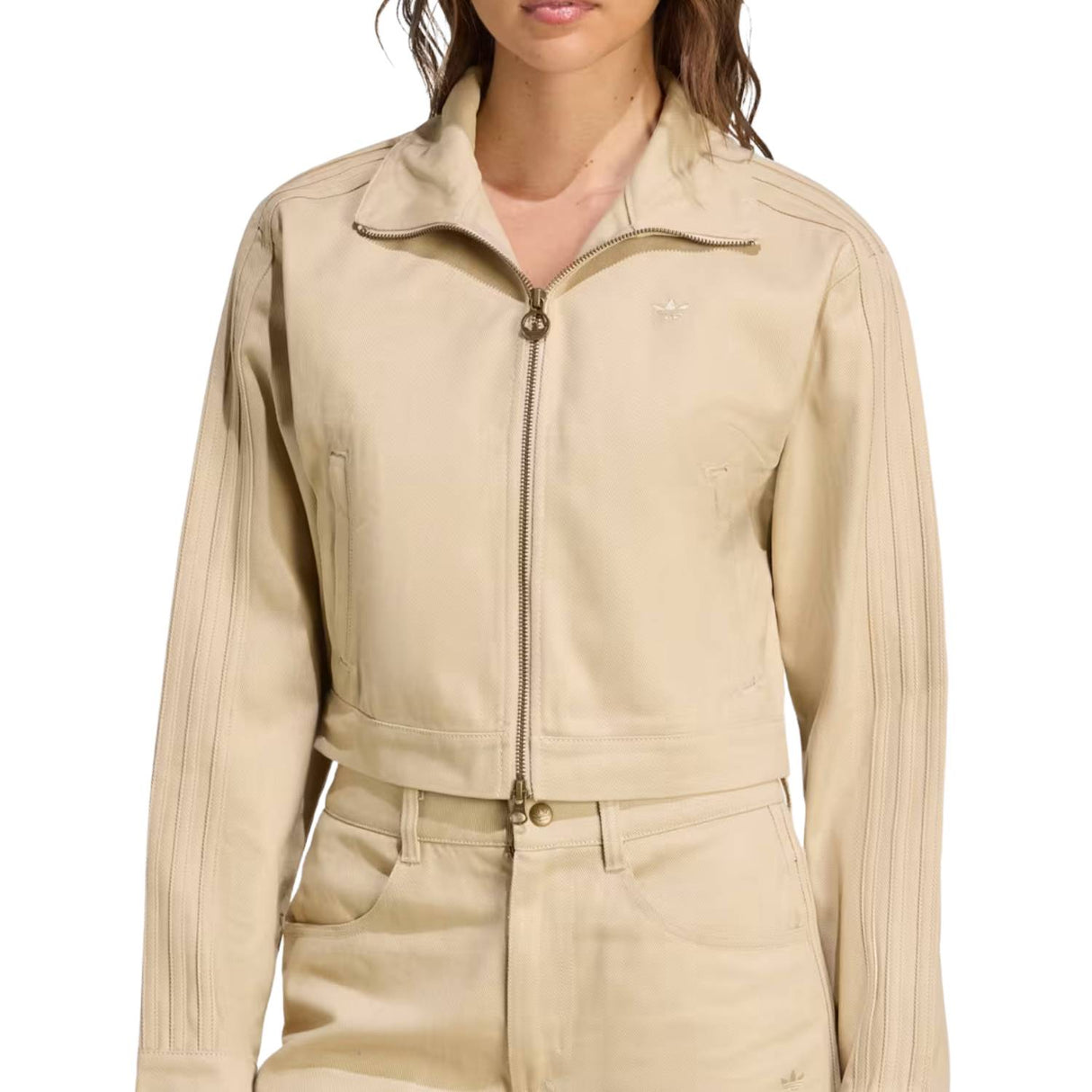 GIACCA DONNA ADIDAS JX7600 TWILL FIREBIRD COTONE