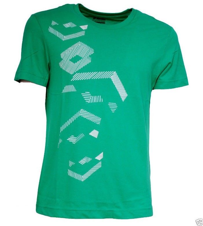 Lotto Men's T-Shirt Sport Gym Leisure Short Sleeve