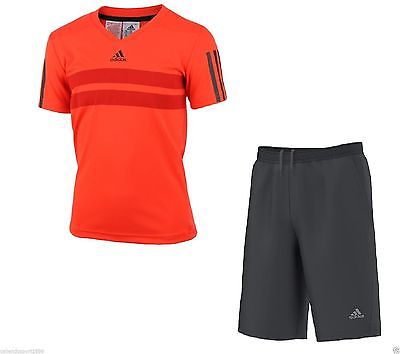 Adidas Tennis Set Shorts + Shirt Boy Sport 11/12 YEARS GYM CA