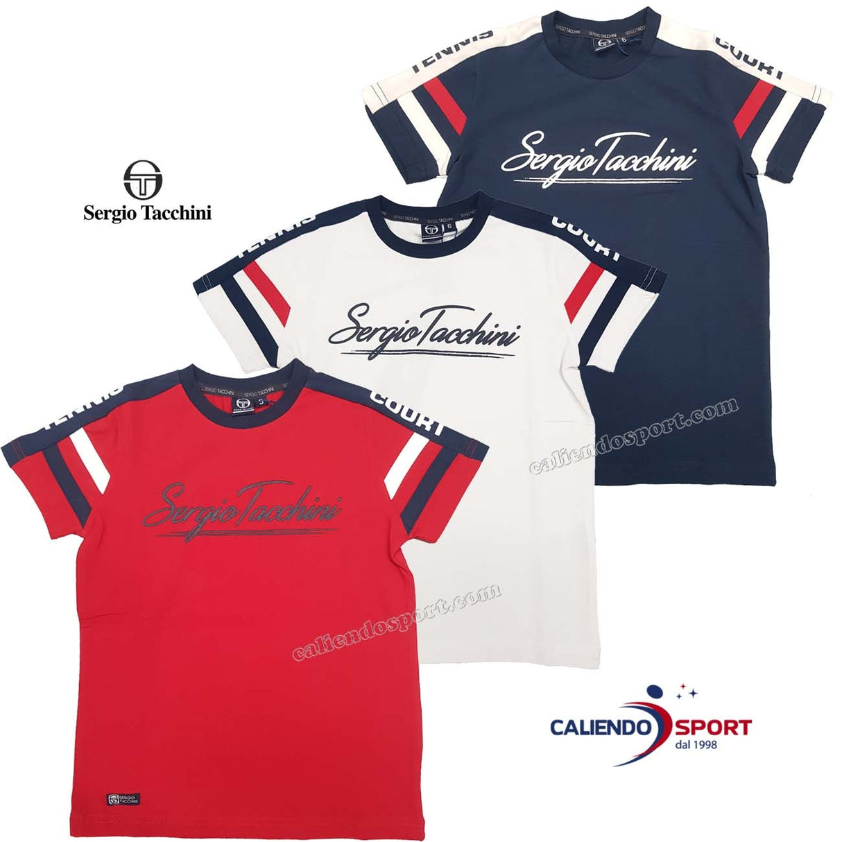 T-SHIRT ENFANT EN COTON SERGIO TACCHINI 3036M0038K