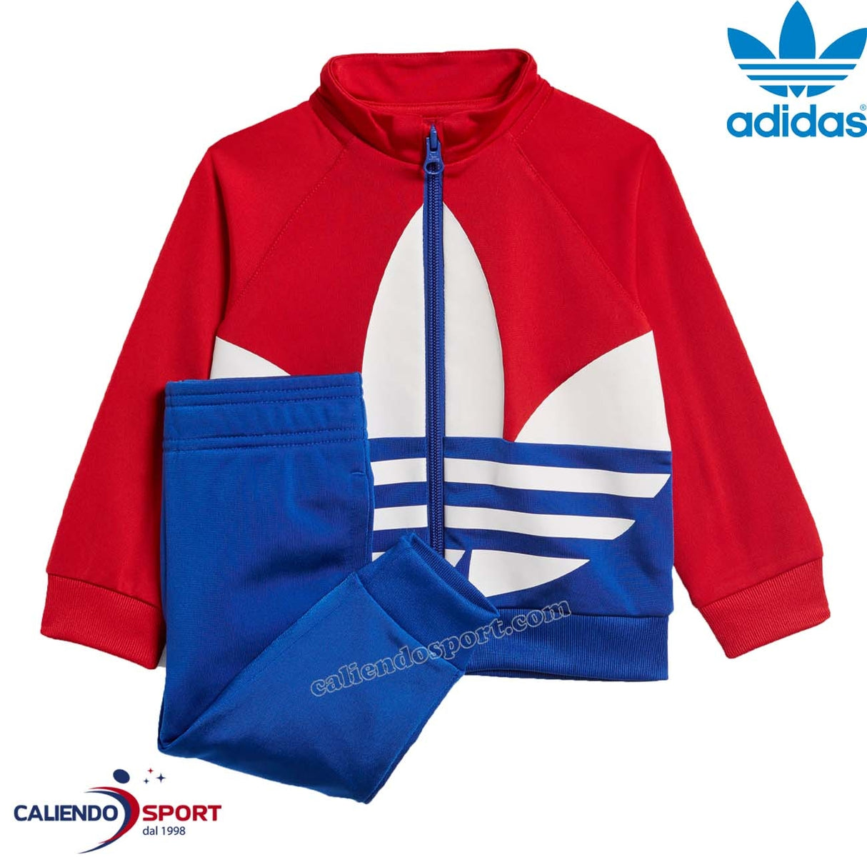 TUTA BAMBINI ADIDAS GE1970 SUIT LARGE TREFOLI