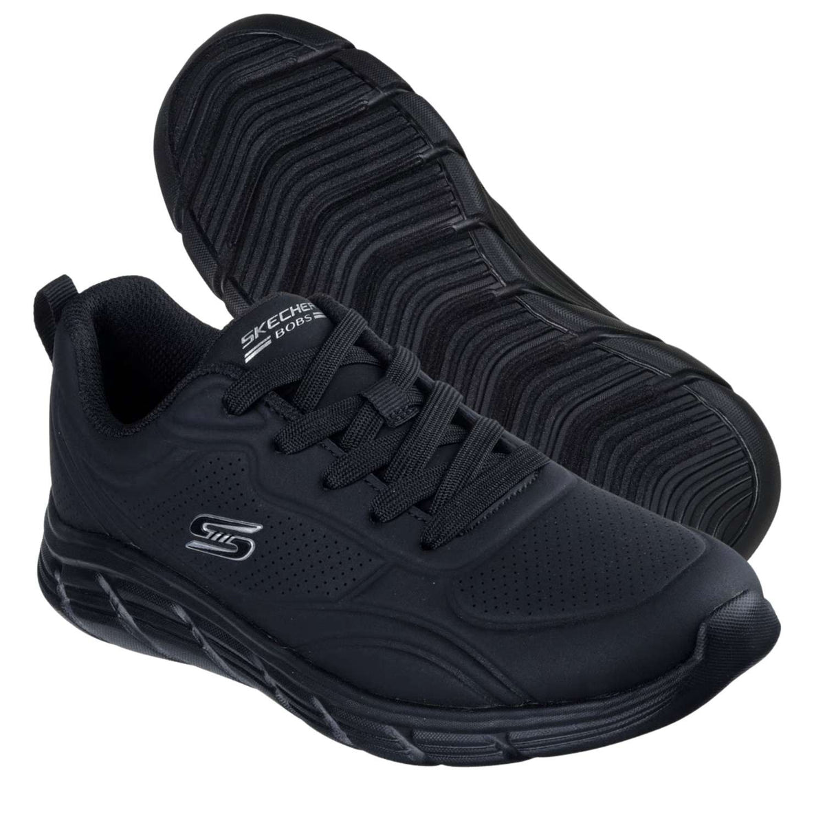 SCARPA DONNA SKECHERS 117715 BBK BOBS B FLEX LO - COOL EASE