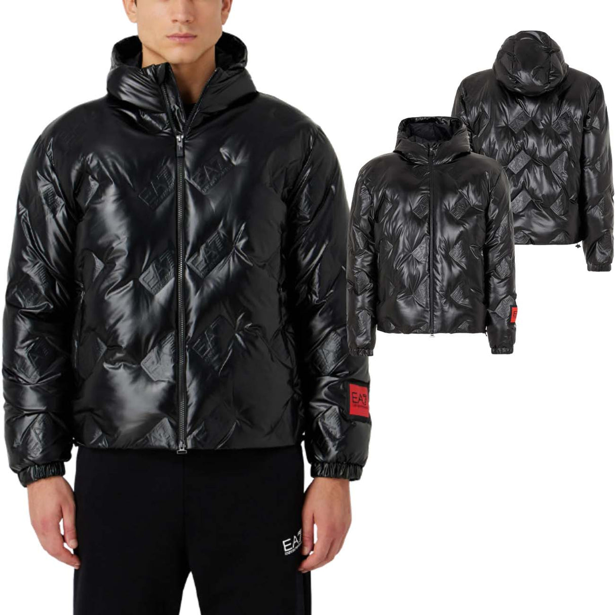 VESTE ARMANI EA7 I23 6RPB34 PNEIZ NOIRE