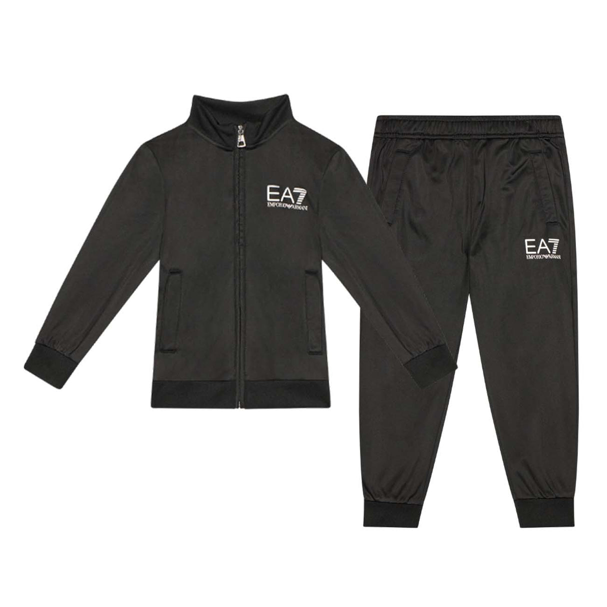 TUTA RAGAZZI ARMANI EA7 3LBV53 BJ08Z ACETATO NERO
