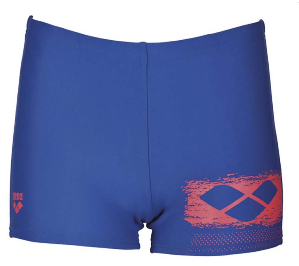 COSTUME ARENA PARIGAMBA RAGAZZO 001369 NERO AZZURRO BOXER SCRATCHY PISCINA MARE