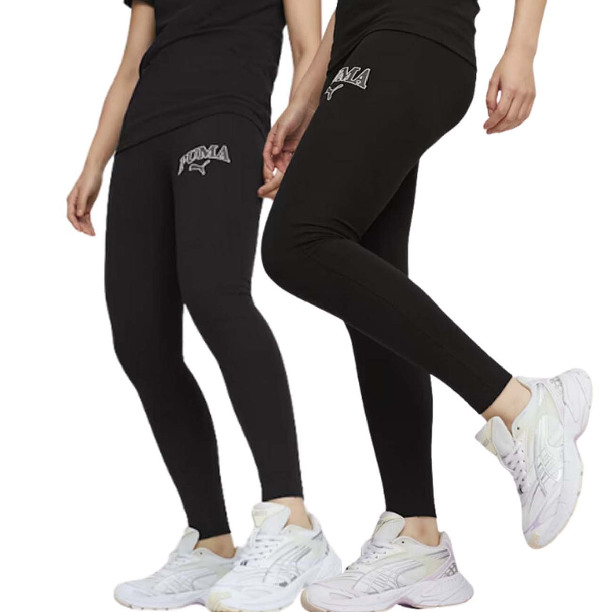 LEGGINGS DONNA PUMA 677900 01 SQUAD COTONE NERO