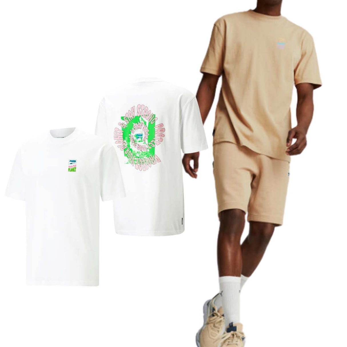 T-SHIRT PUMA 539181 DOWNTOWN GRAFICA COTONE