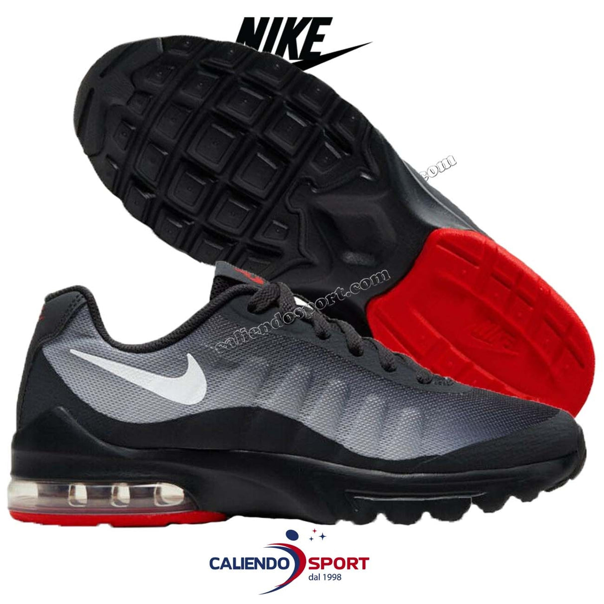 CHAUSSURES NIKE CV9296 001 AIR MAX INVIGOR GARÇONS GS NOIR GRIS