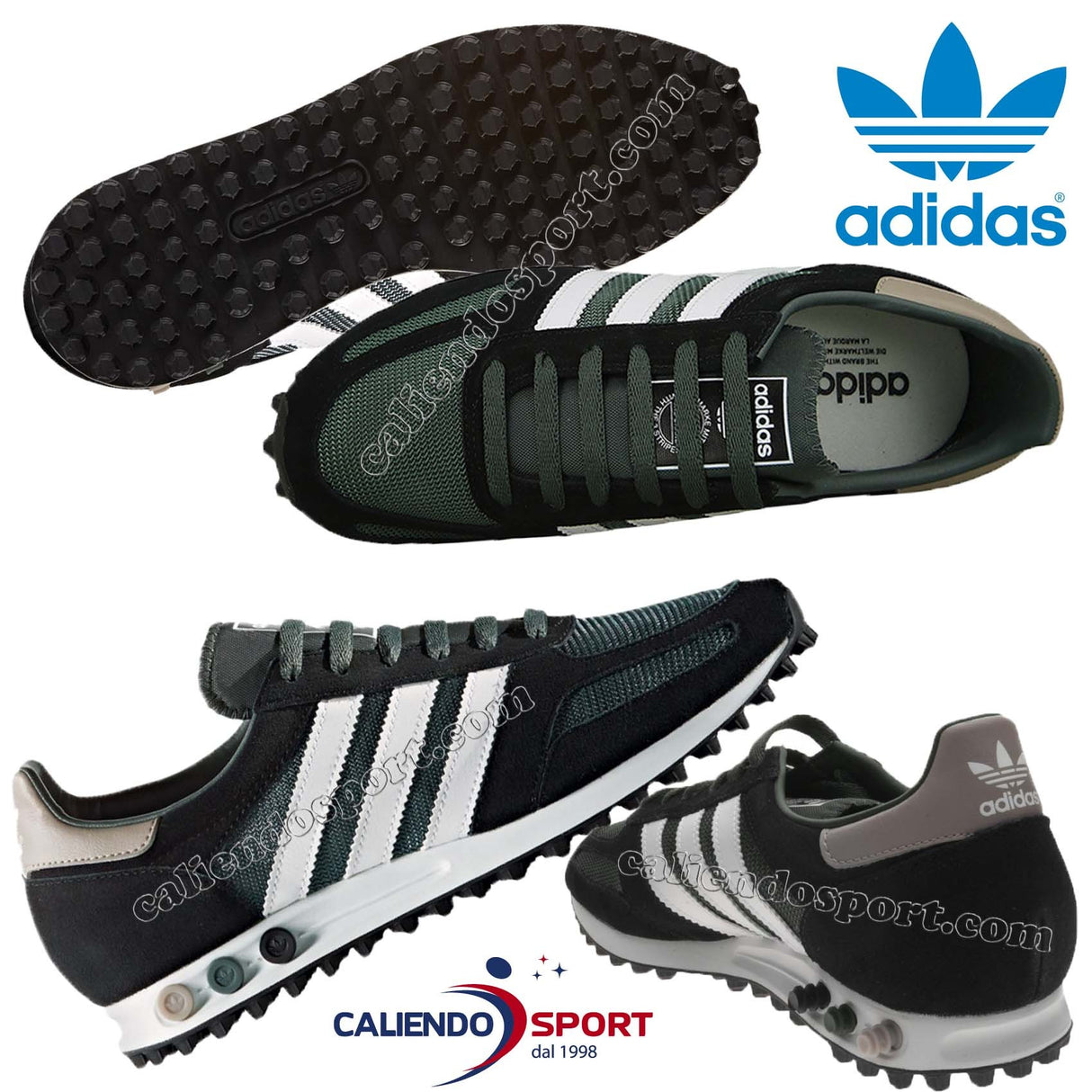 CHAUSSURES POUR HOMMES LA TRAINER OG ADIDAS ORIGINALS BB2861 SNEAKERS DE SPORT