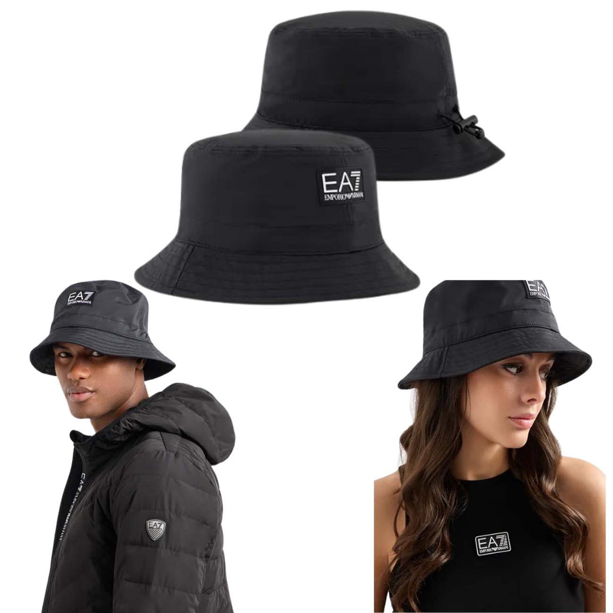 CAPPELLO PESCATORE ARMANI EA7 240141 4R101 00020 E24 UNISEX