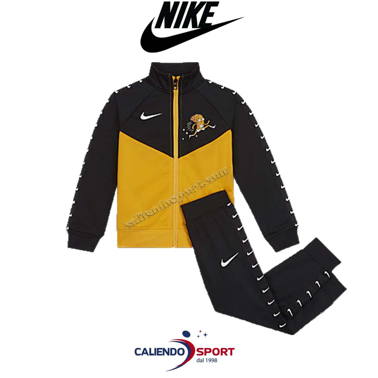 TUTA NIKE BAMBINI 86H103 023 SPORTWEAR ACETATO NERO