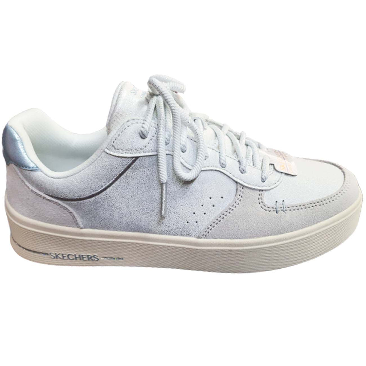 SCARPA DONNA SKECHERS 185171 GRY HILAND SHIMMERING SPLENDID