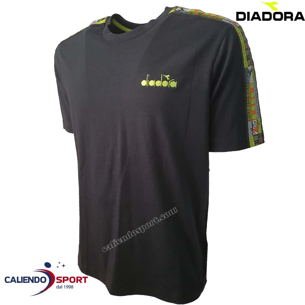 T-SHIRT DIADORA 176429 80013 NERO COTONE