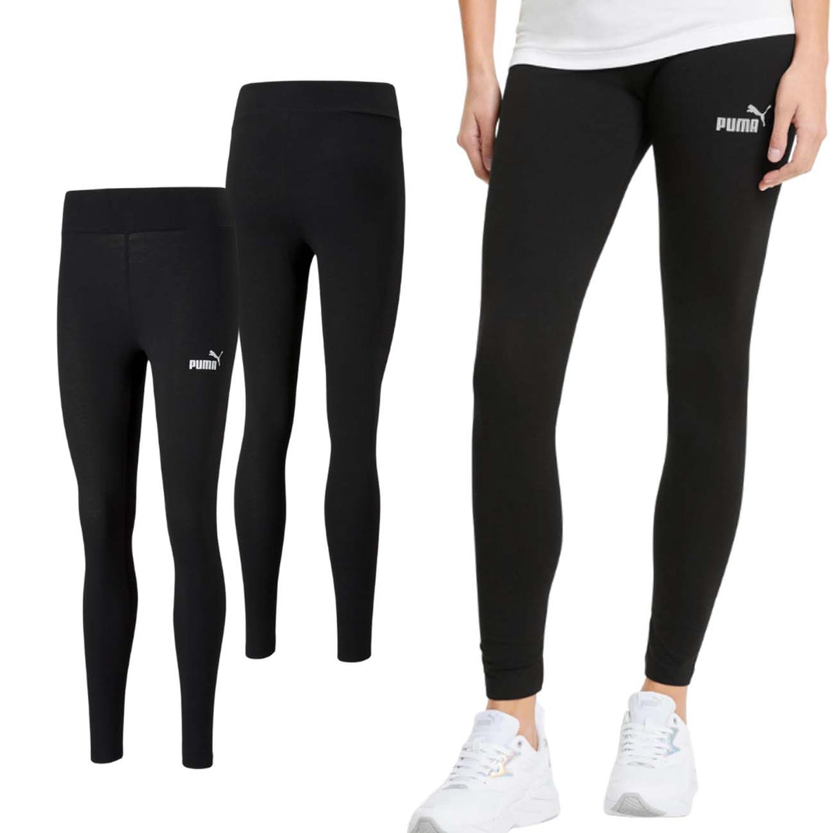 LEGGINGS POUR FEMMES EN COTON ESSENTIALS PUMA 586835