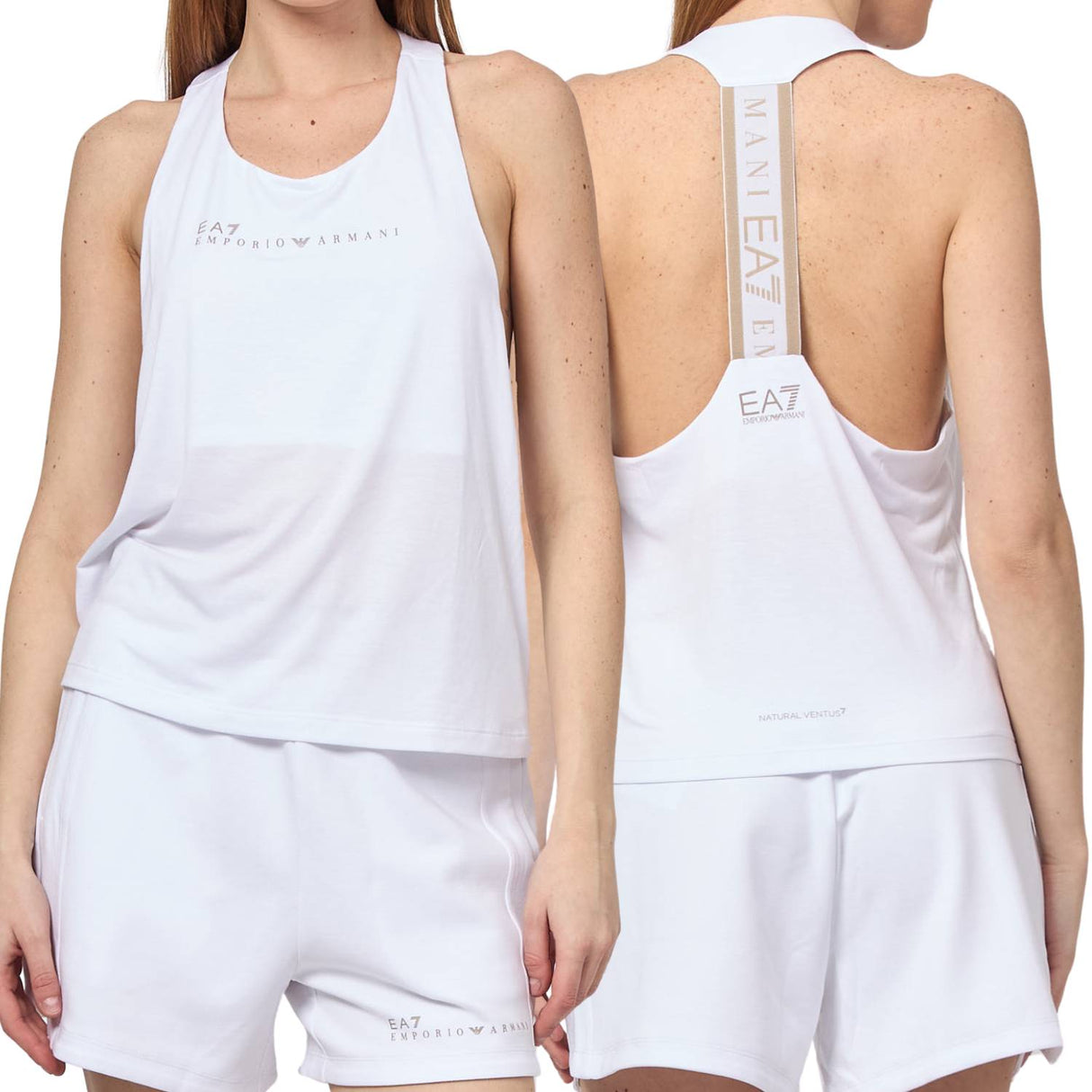 CANOTTA DONNA ARMANI EA7 E25 7W000273 U0002 BIANCO