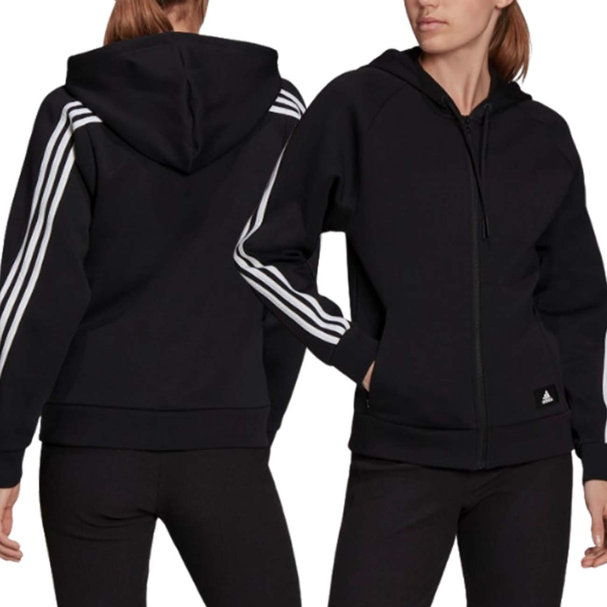GIACCA ADIDAS H51143 FUTURE ICONS 3-STRIPES HOODED