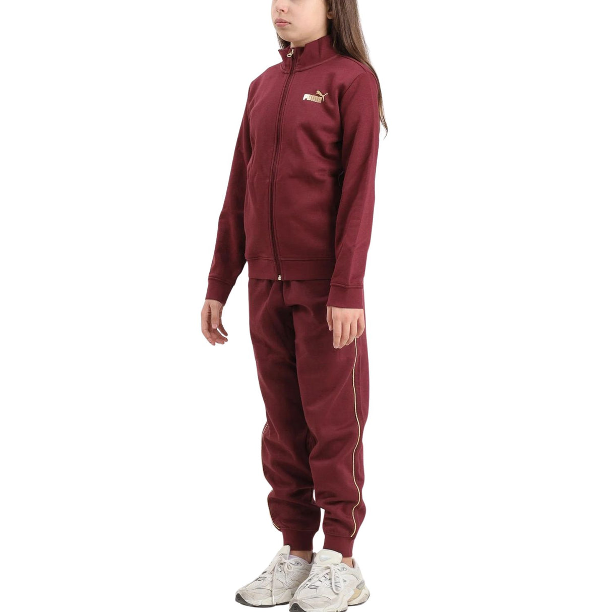 TUTA RAGAZZE PUMA 92212 96 ESSENTIALS COTONE FELPATO