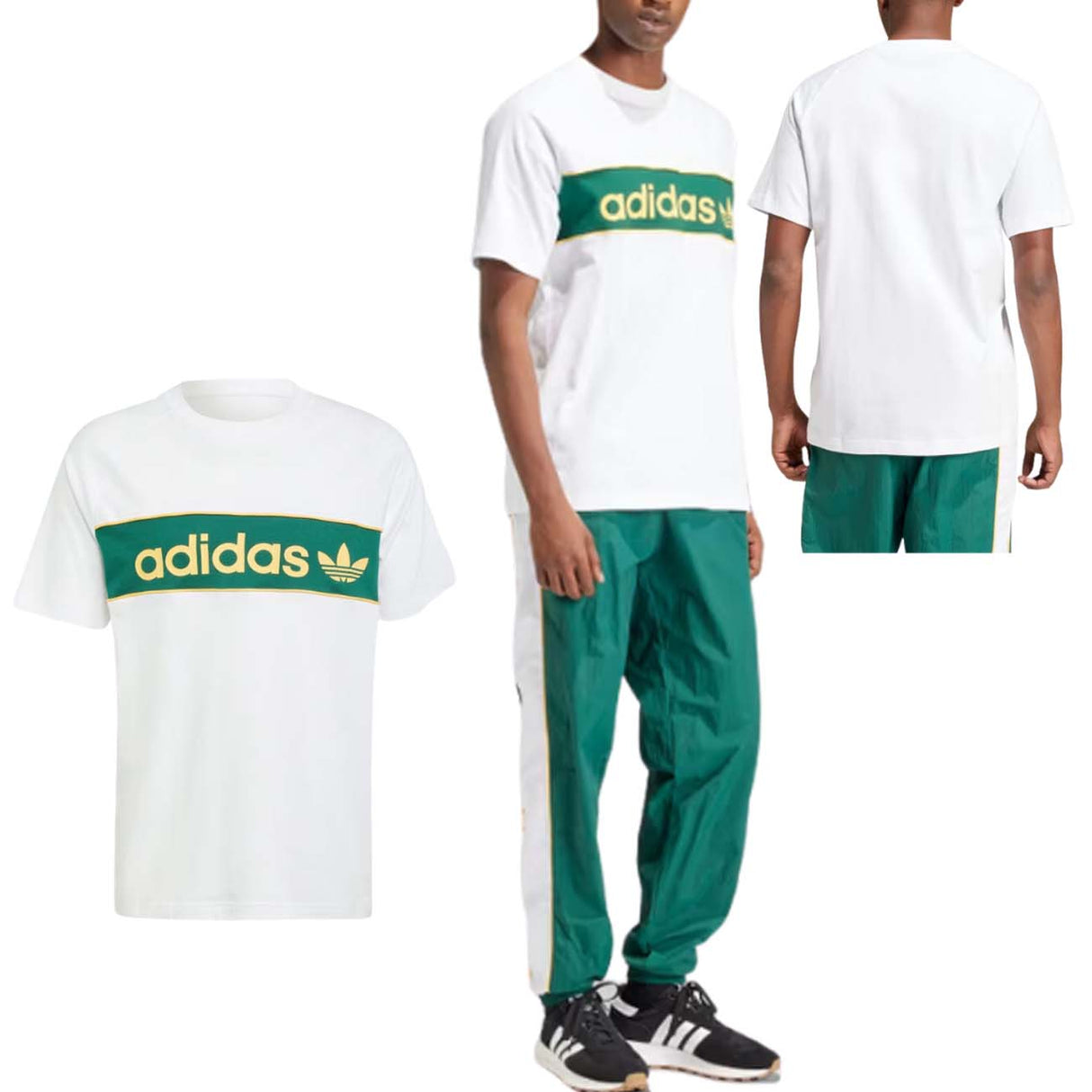 T-SHIRT ADIDAS IU0198 ARCHIVE COTONE BIANCO